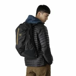 Cheapest 🌟 Coupon 😍 Arc'teryx Arro 22 🎒 🎒 Backpack ⭐ 🤩 -Topo Designs shop 24016 arro 22 backpack u 24k black back view f19 rsz 66290.1666299424