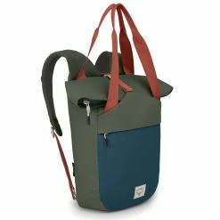 Cheap 🎉 Cheap ✨ Osprey Arcane Tote Pack 🧨 😍 -Topo Designs shop ArcaneTotePack S22 Side HaybaleGreenStargazerBlue rsz 64027.1643669695